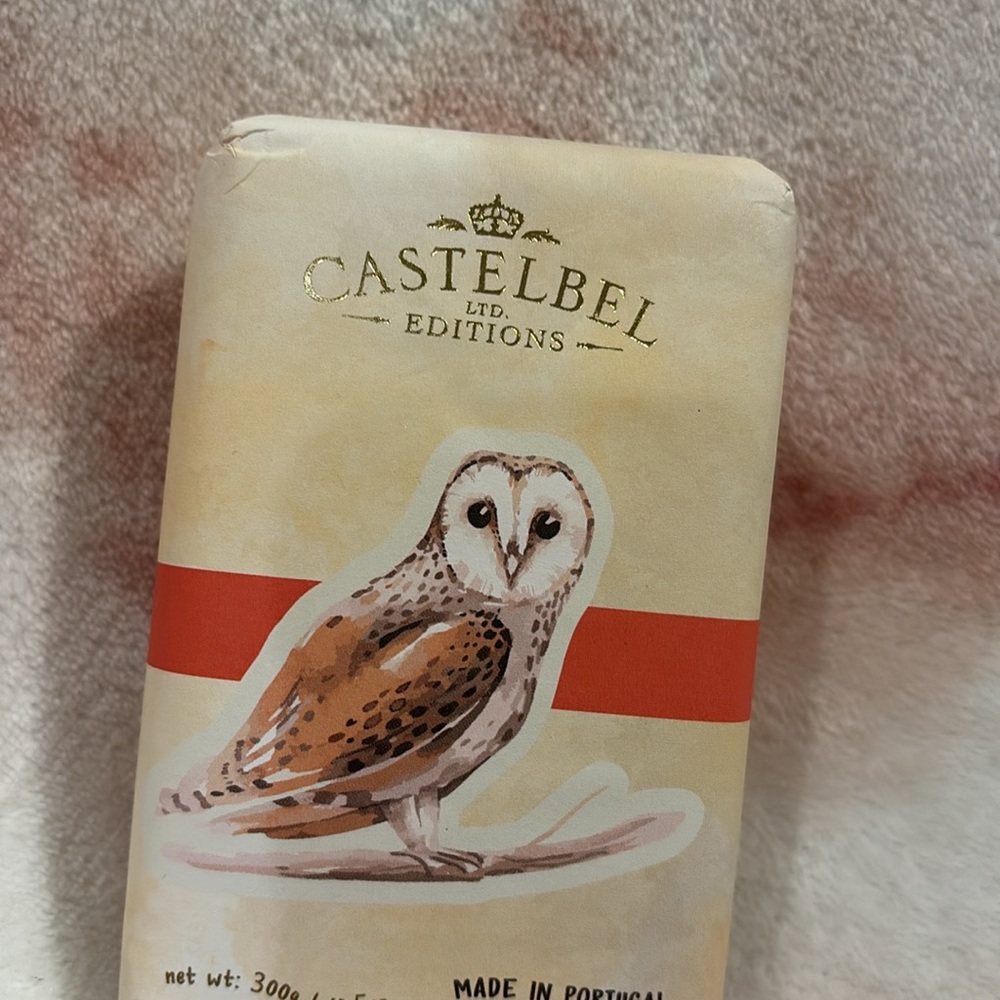 Castelbel Porto Owl Pumpkin Spice Scented Hand Soap Large 10.5oz Bar NWT - Picture 3 of 16